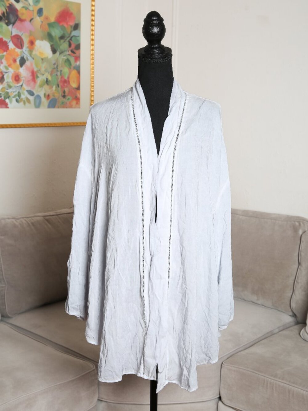 New VICTORIA'S SECRET Kimono Style Open-Front Cardigan - Size M/L